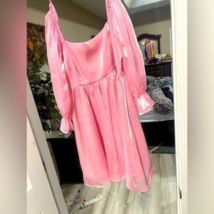 Pink princess style dress